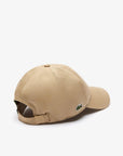 Casquette Lacoste beige unisexe | Georgespaul    