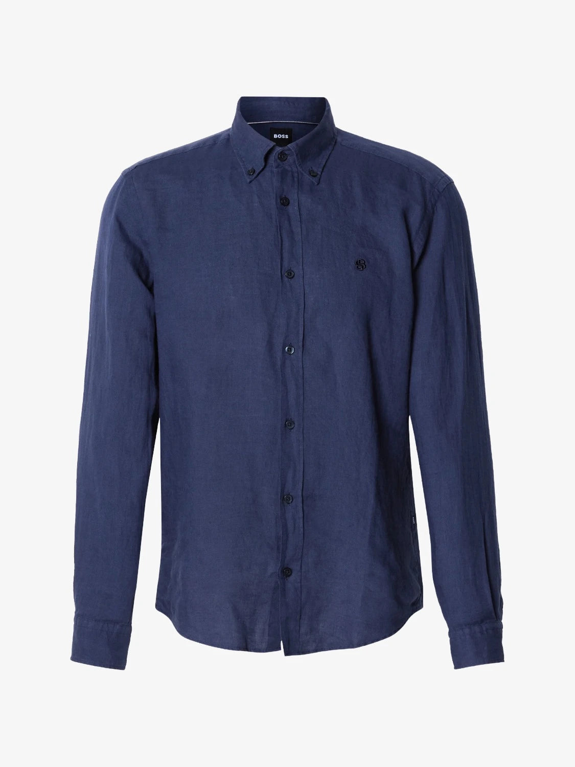chemise-boss-homme-bleu-lin-50556077404-a-plat