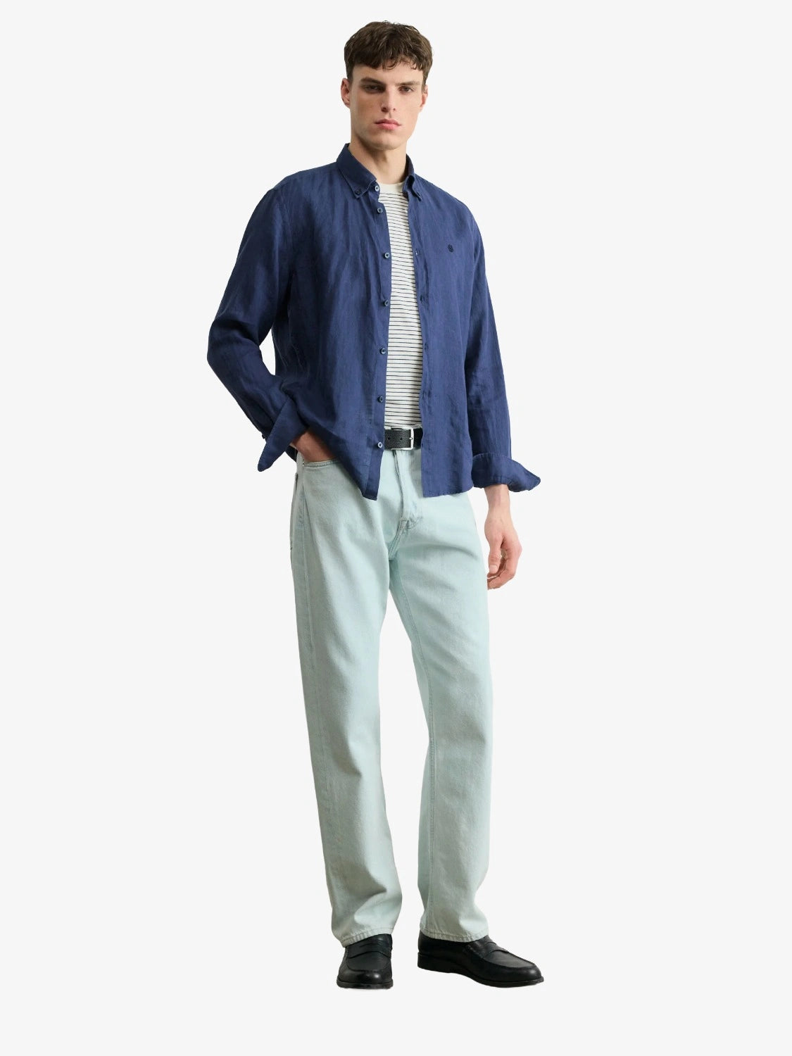 chemise-boss-homme-bleu-lin-50556077404-porte