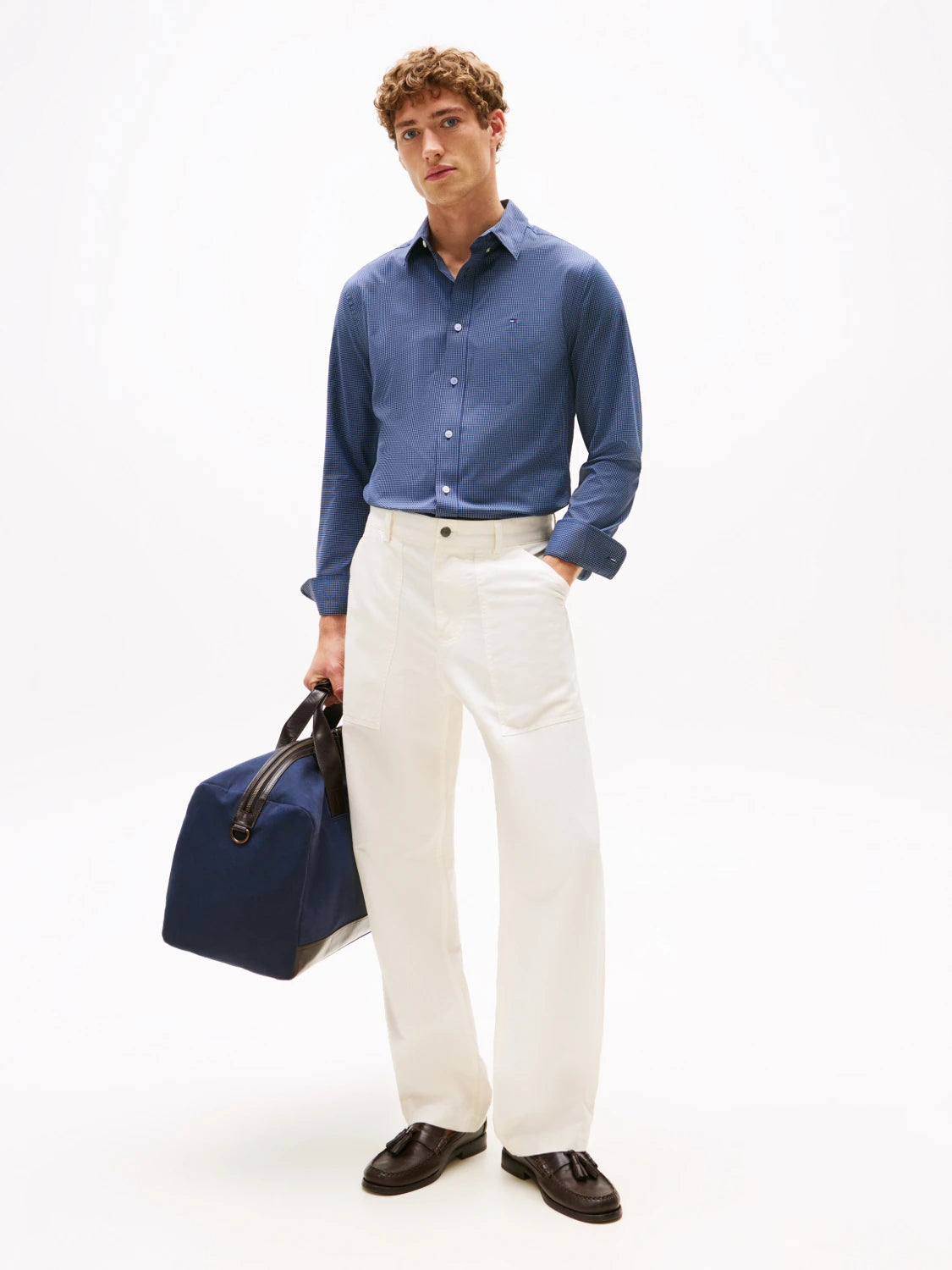 chemise-droite-tommy-hilfiger-homme-marine-porte