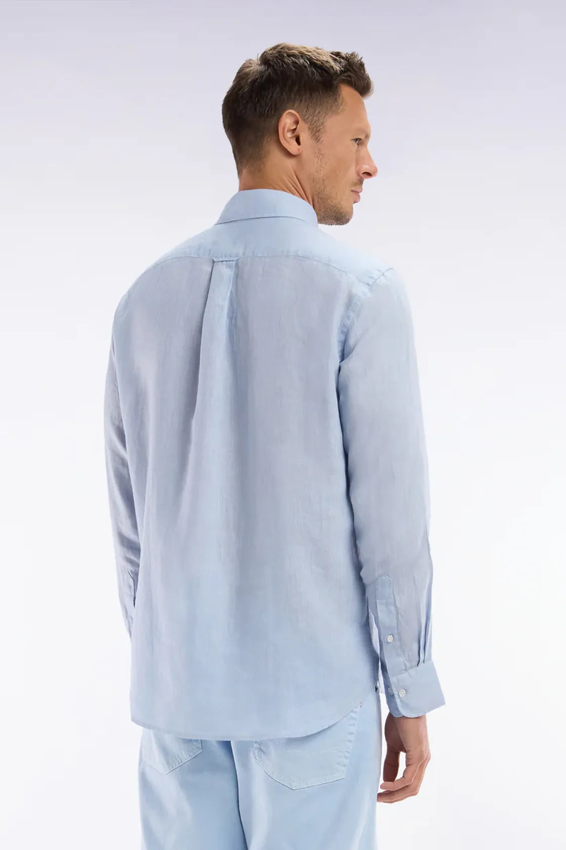 chemise-eden-park-homme-bleu-dos