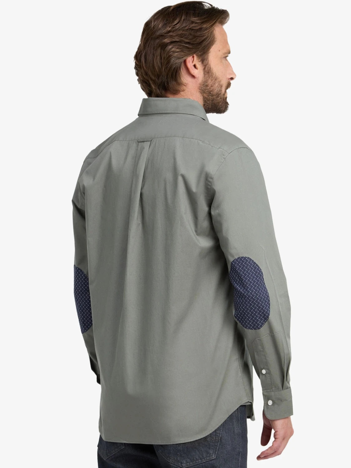 chemise-eden-park-kaki-homme-H26CHECL0009KAF8-dos