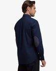 chemise-eden-park-marine-homme-H26CHECL0009BLF-dos
