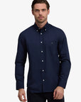 chemise-eden-park-marine-homme-H26CHECL0009BLF-face-zoom