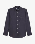 chemise-eden-park-marine-homme-H26CHECL0039GRM1-a-plat