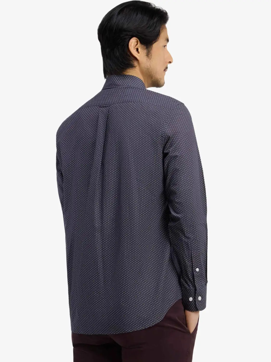 chemise-eden-park-marine-homme-H26CHECL0039GRM1-dos
