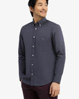 chemise-eden-park-marine-homme-H26CHECL0039GRM1-face