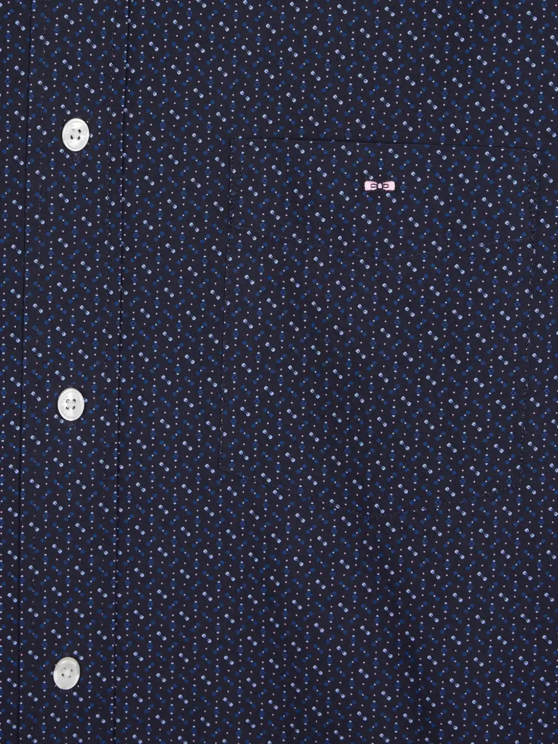 chemise-motifs-eden-park-marine-homme-zoom-logo