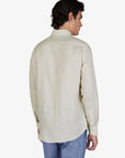 chemise-paul-shark-beige-lin-homme-26413164CF VA7-dos