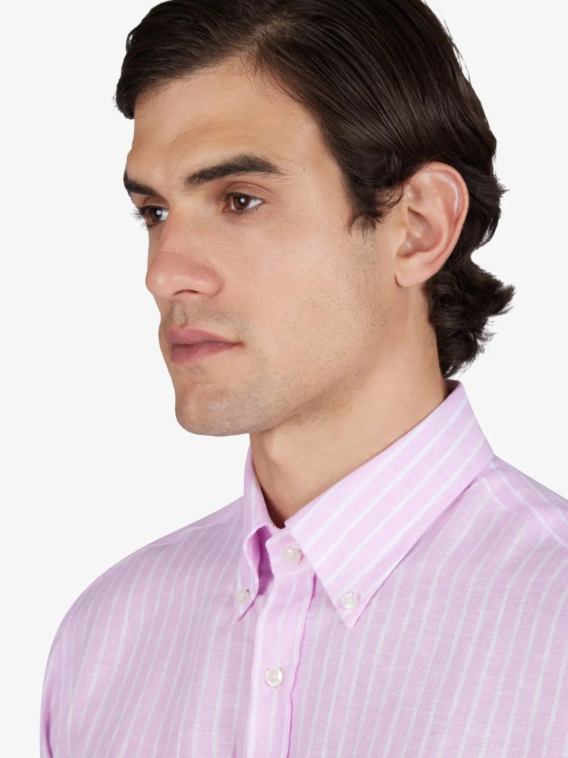 chemise-paul-shark-homme-rose-lin-26413164CF VA8-zoom