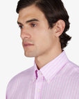 chemise-paul-shark-homme-rose-lin-26413164CF VA8-zoom