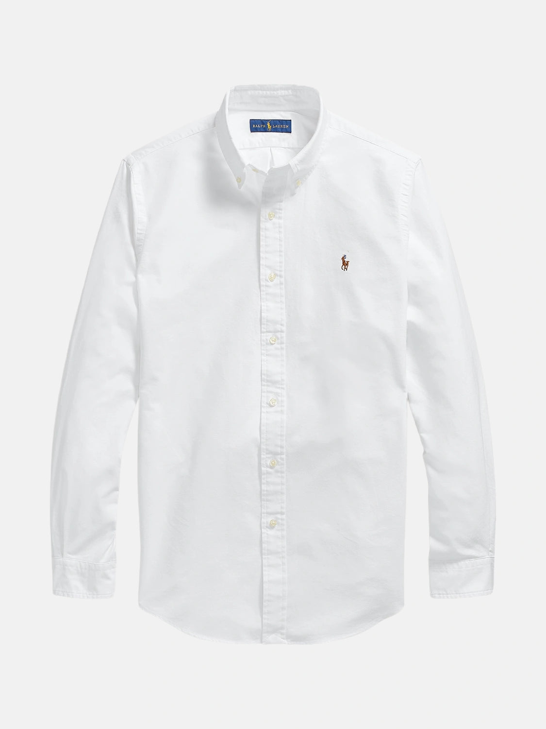 chemise-ralph-lauren-blanche-a-plat