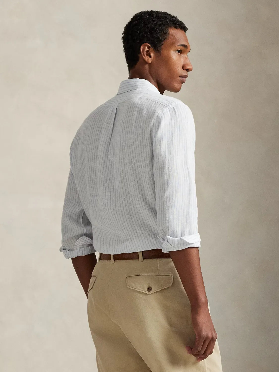 chemise-ralph-lauren-bleue-lin-homme-710B15594004-dos