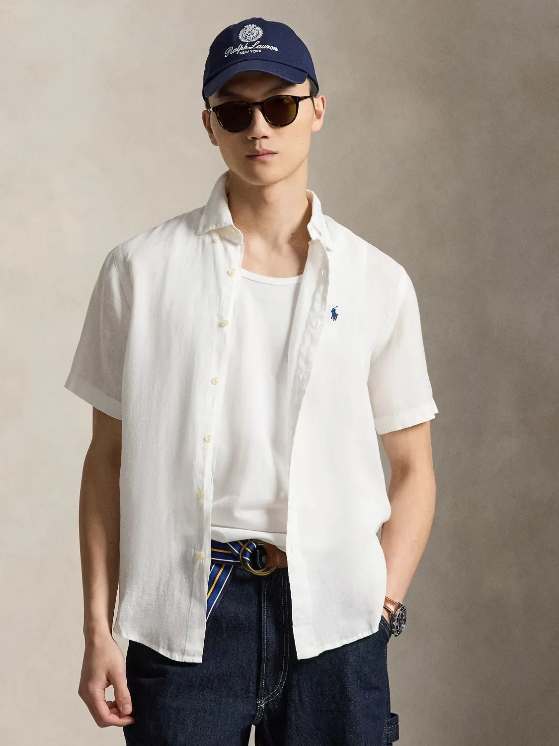 chemise-ralph-lauren-lin-homme-710968912500-face