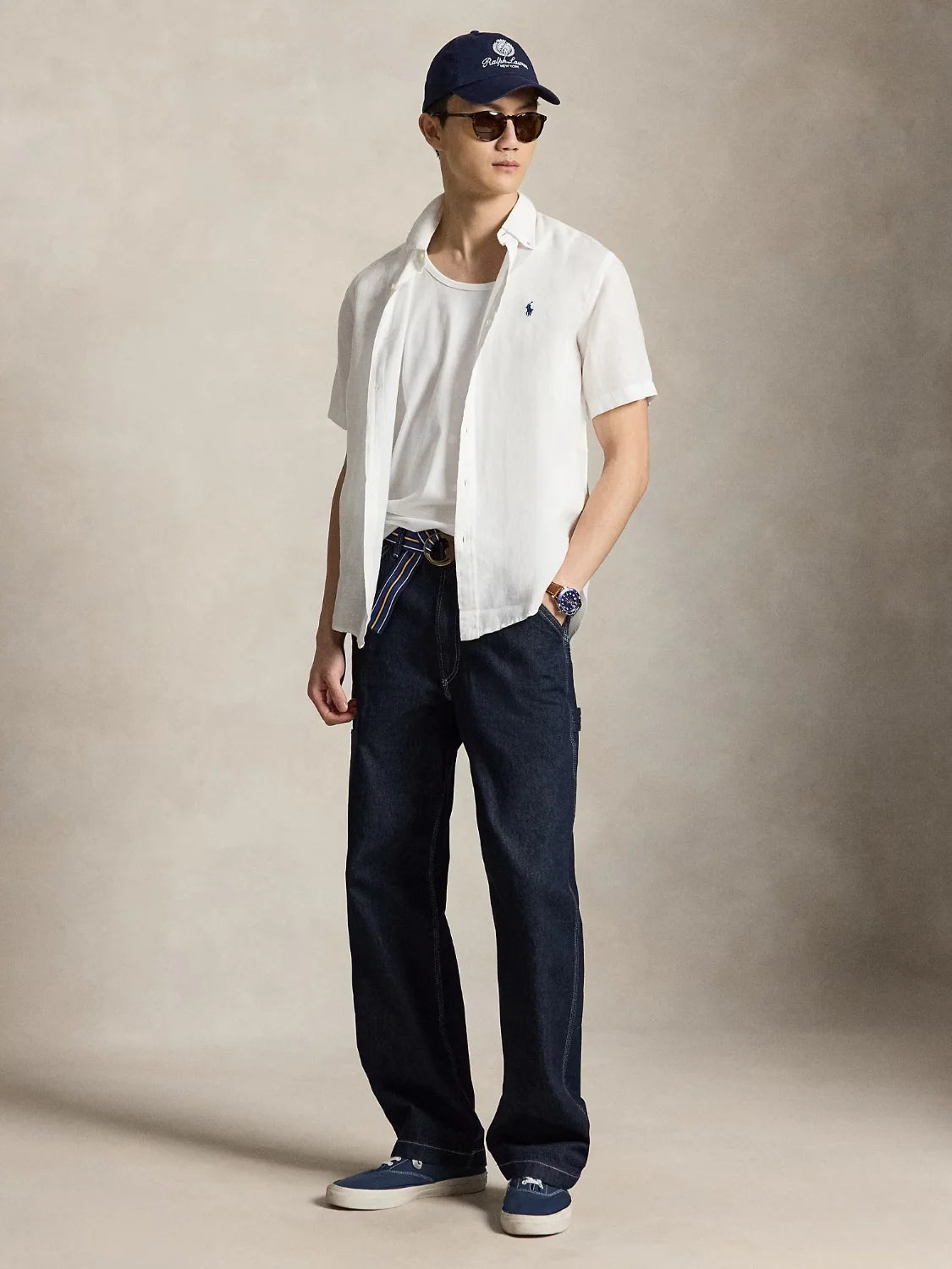 chemise-ralph-lauren-lin-homme-710968912500-porte