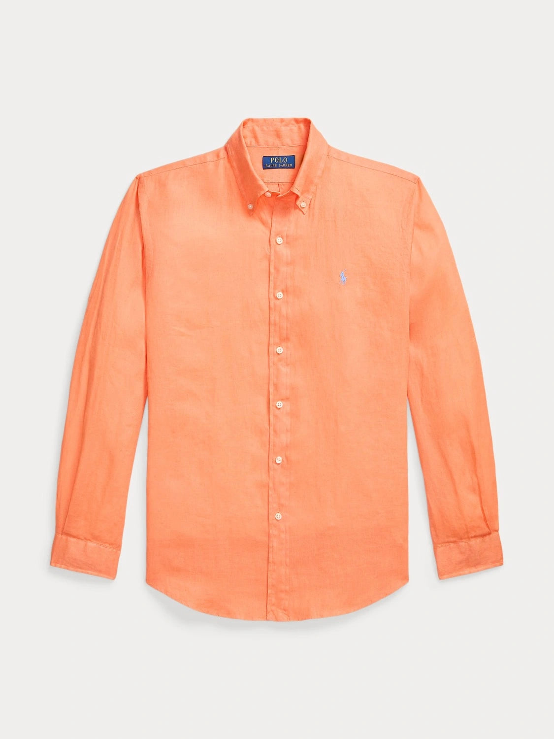 chemise-ralph-lauren-orange-lin-homme-710966294507-a-plat