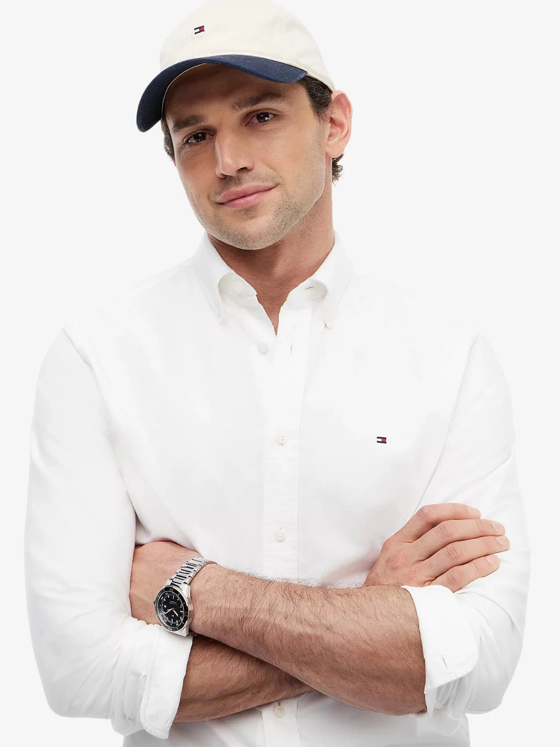 chemise-tommy-hilfiger-blanche-MW0MW35774YBR-zoom