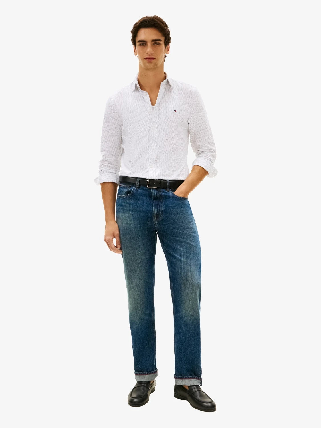 chemise-tommy-hilfiger-blanche-MW0MW424600K4-porte