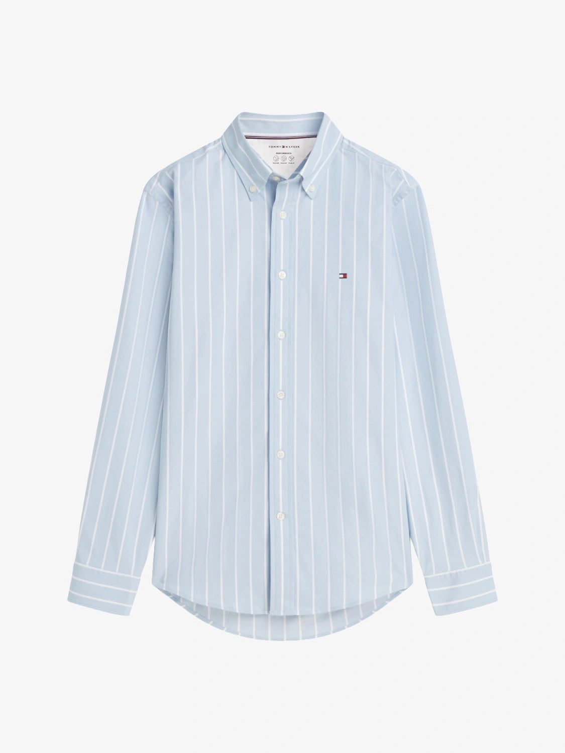 chemise-tommy-hilfiger-bleue-MW0MW434300A4-a-plat