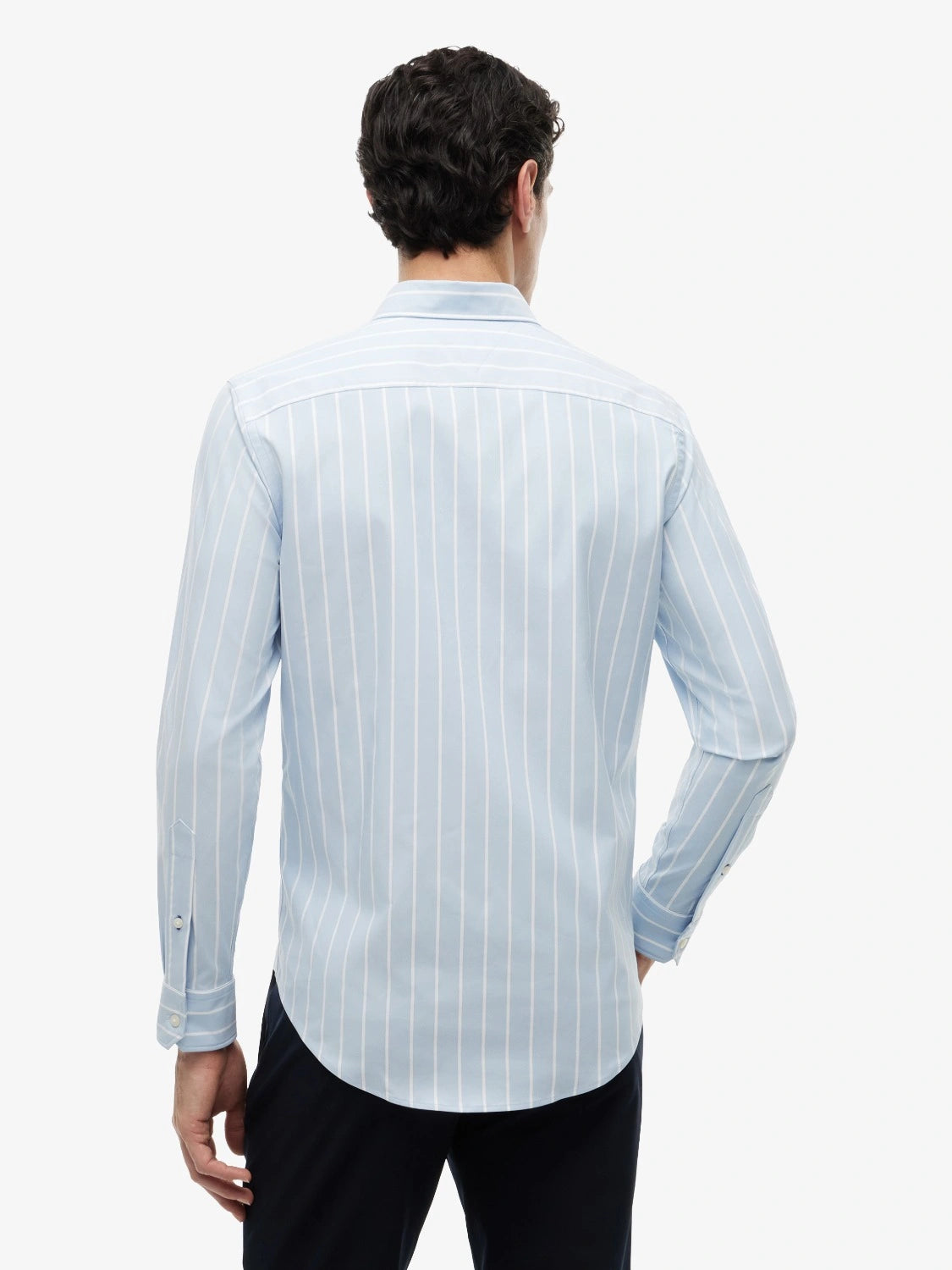 chemise-tommy-hilfiger-bleue-MW0MW434300A4-dos