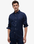 chemise-tommy-hilfiger-marine-motifs-MW0MW433180GY-face