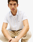 chemise-tommy-jeans-bleue-homme-DM0DM22784C3Q-zoom
