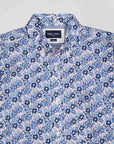 Chemise à motifs Eden Park pour homme marine | Georgespaul