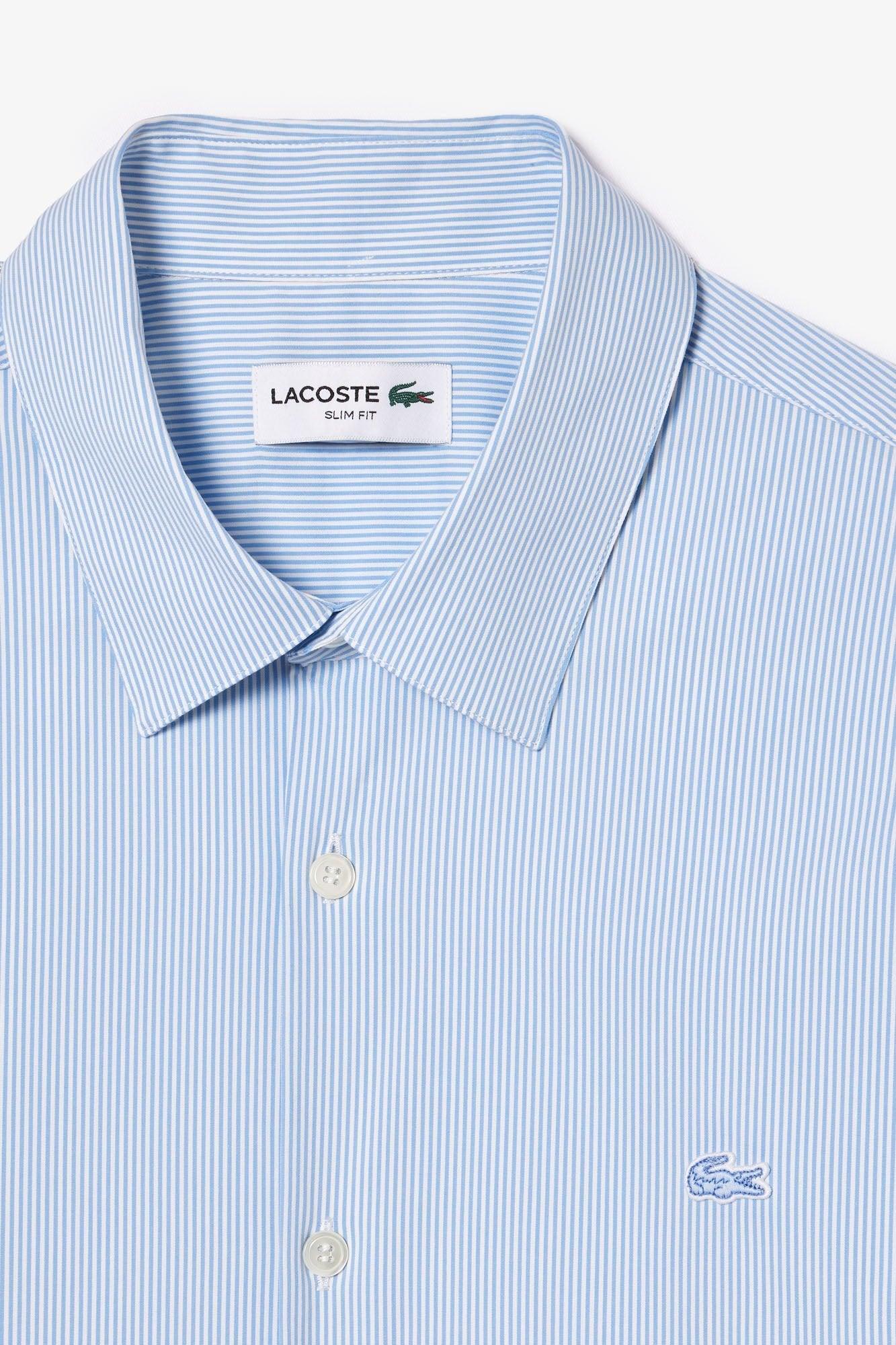 Chemise Lacoste homme bleue | Georgespaul