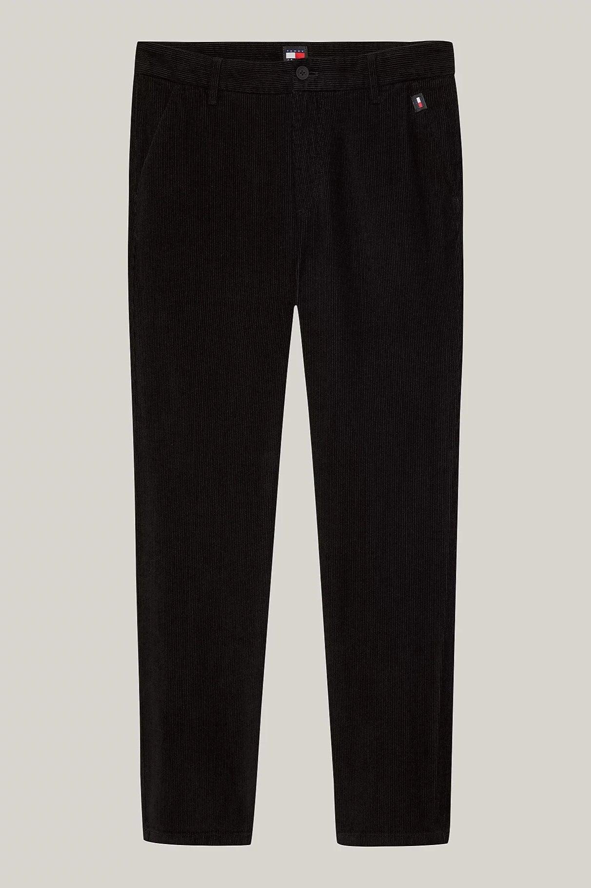 Pantalon chino Tommy Jeans homme noir | Georgespaul 