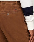 Pantalon chino Tommy Hilfiger marron | Georgespaul 