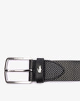 coffret ceinture et porte-cartes Lacoste noir | Georgespaul 