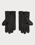 gants-cuir-ralph-lauren-noir-a-plat