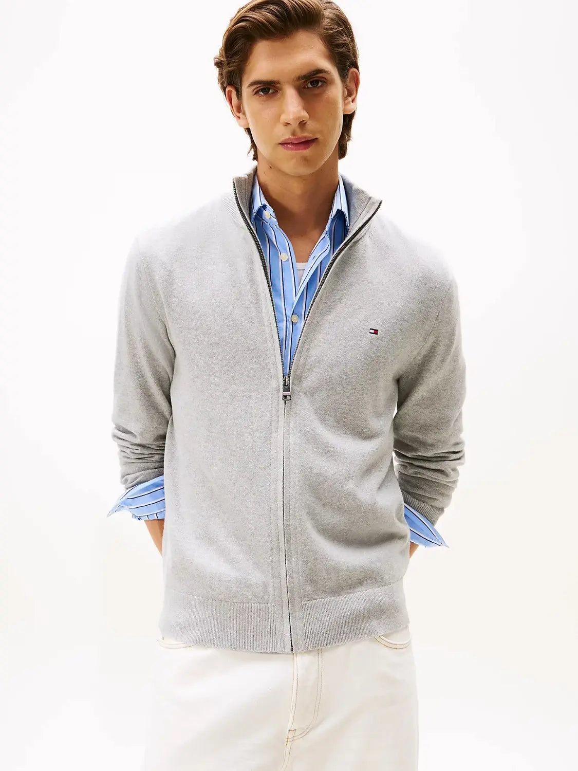 gilet-tommy-hilfiger-homme-gris-face
