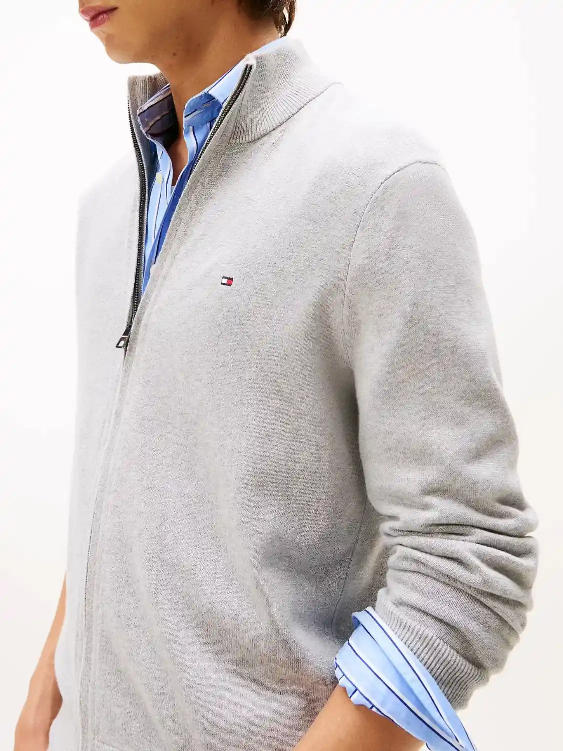 gilet-tommy-hilfiger-homme-gris-zoom