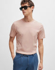 T-Shirt homme BOSS rose | Georgespaul