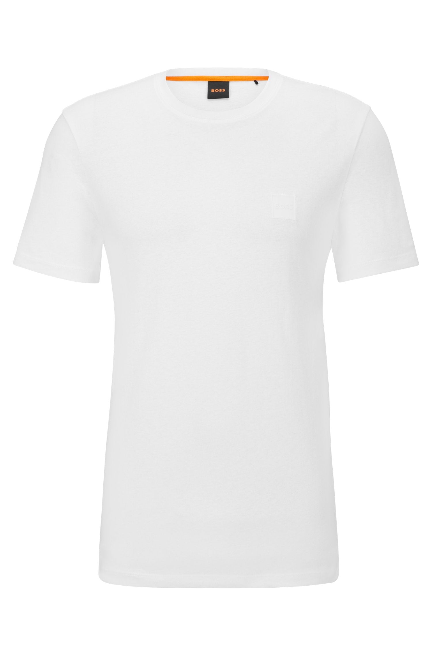 T-Shirt col rond homme BOSS blanc | Georgespaul