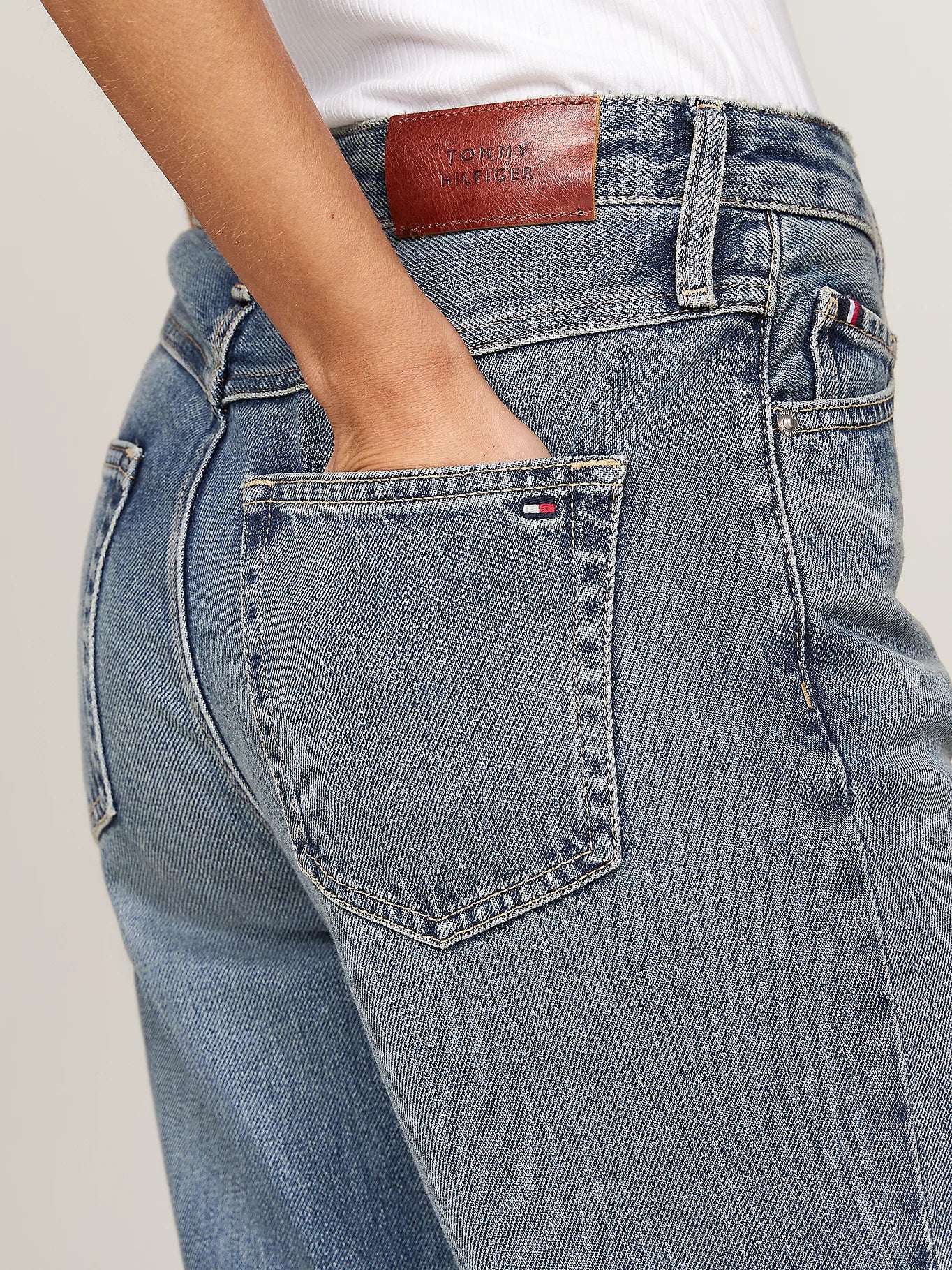 Jean Tommy Hilfiger femme bleu | Georgespaul       