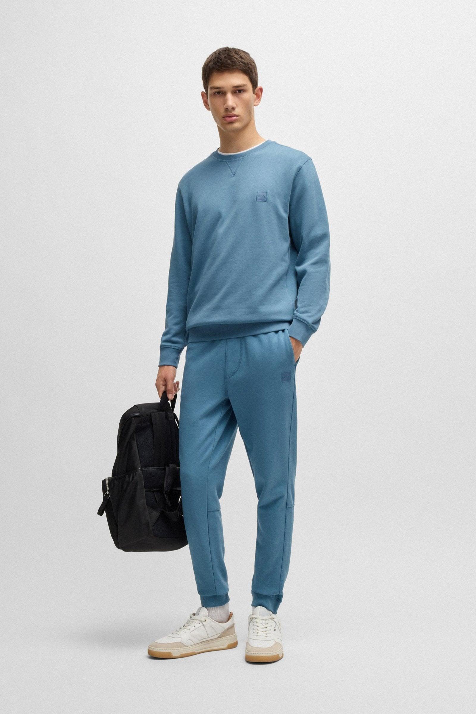 Pantalon de jogging BOSS homme bleu | Georgespaul 