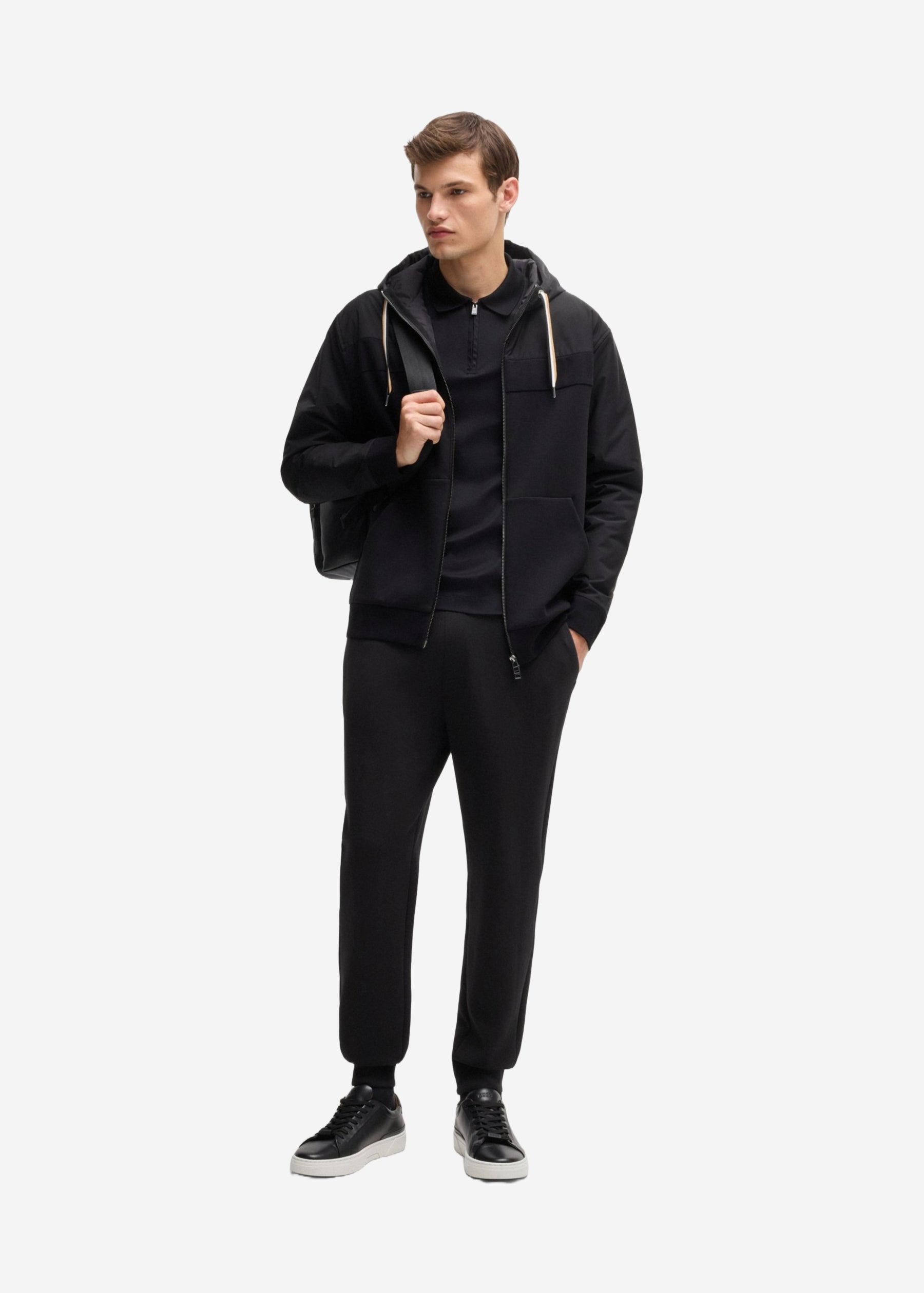 Pantalon de jogging BOSS noir homme | Georgespaul  