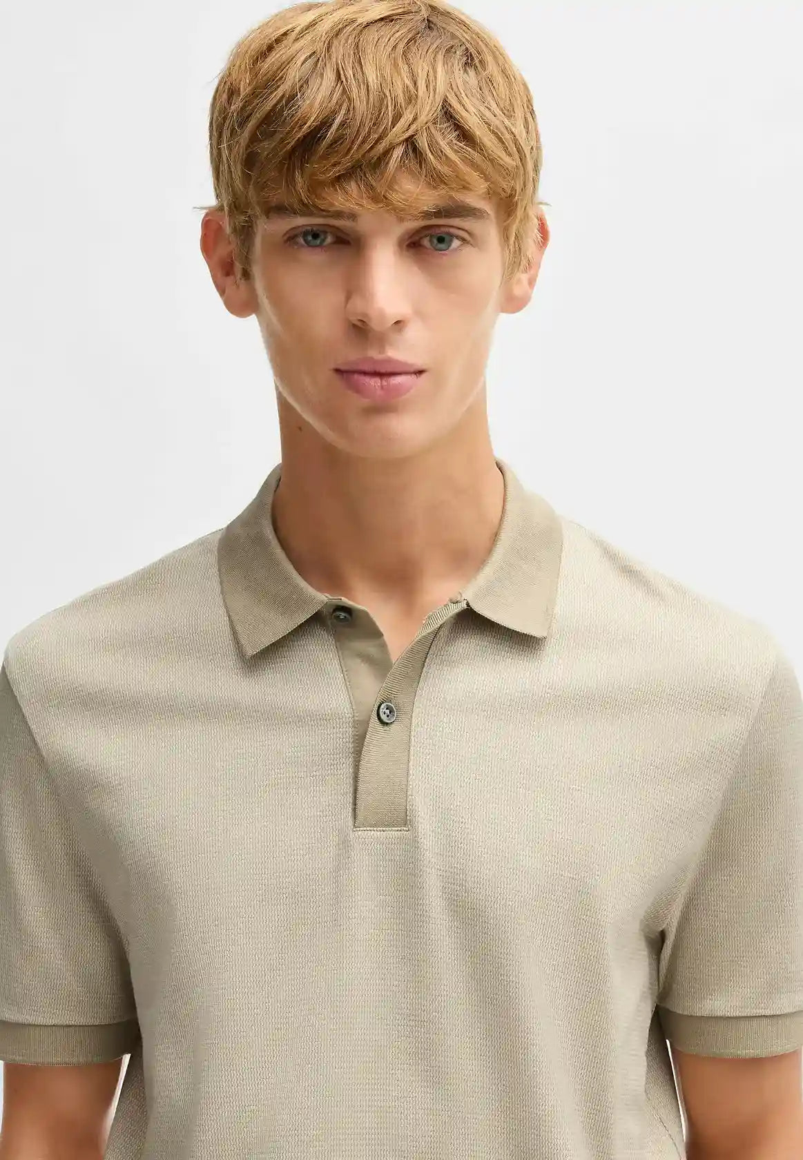 polo-boss-homme-beige-zoom-coton