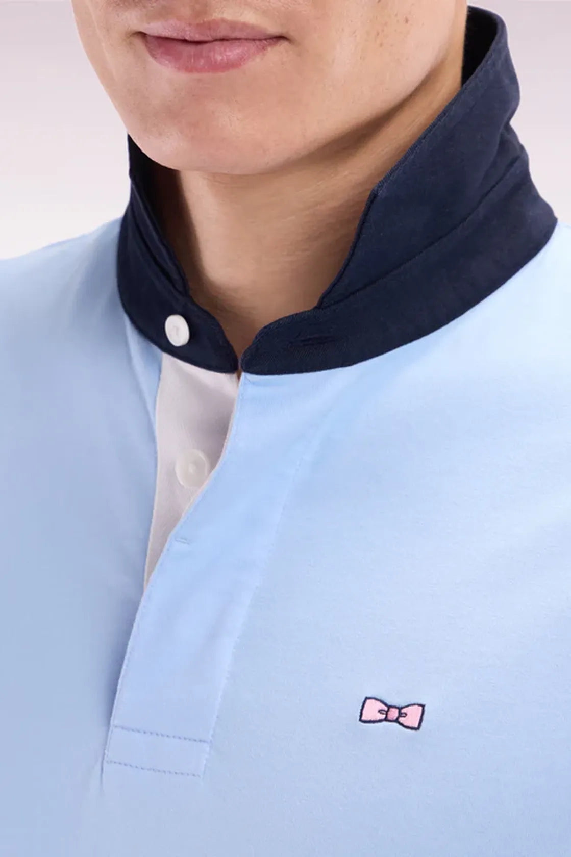 polo-eden-park-homme-bleu-zoom