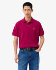 polo-lacoste-rose-homme-L1212-00-JBD-face