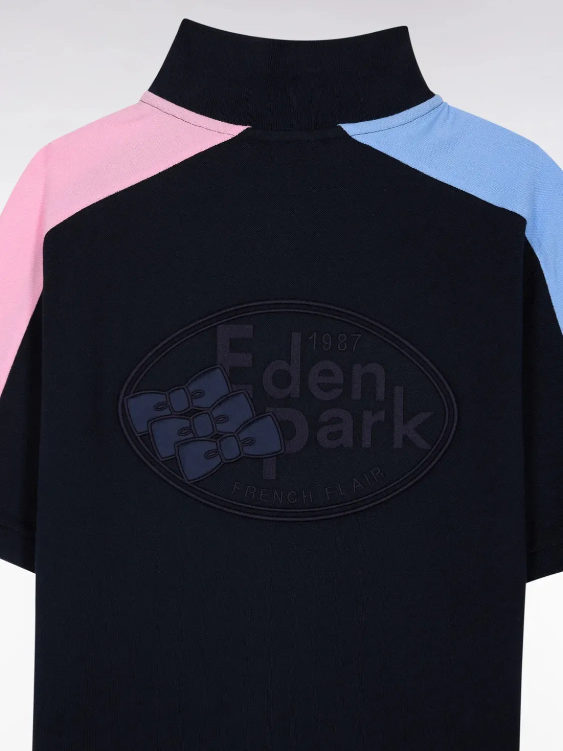 polo-manches-courtes-eden-park-marine-homme-dos-a-plat