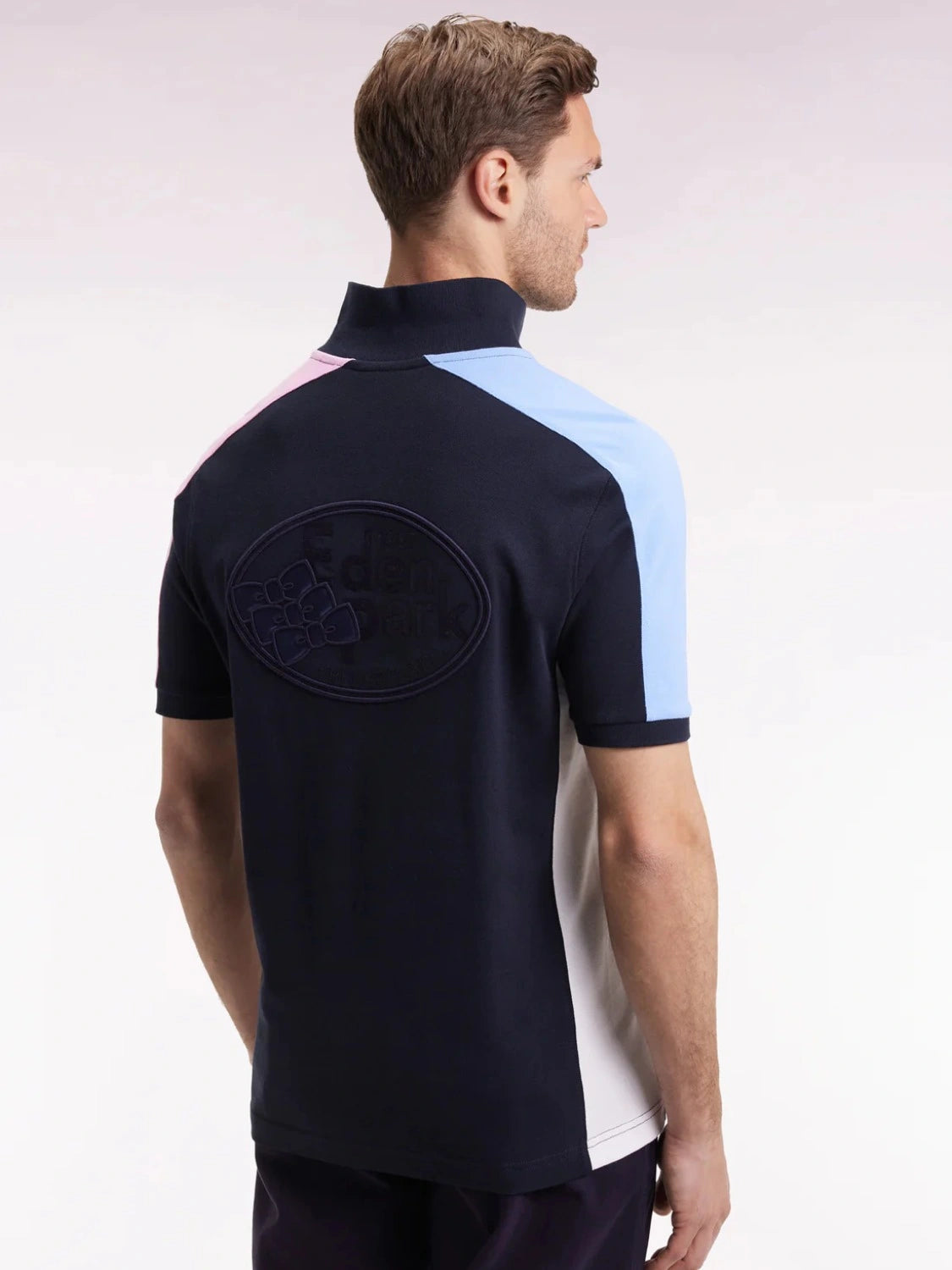 polo-manches-courtes-eden-park-marine-homme-dos