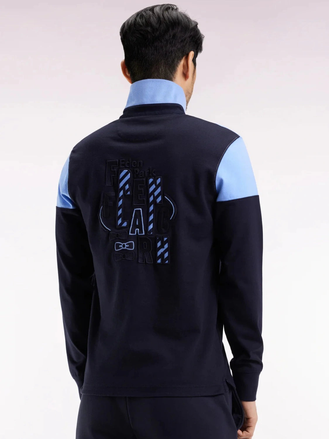 polo-manches-longues-eden-park-bleu-homme-dos