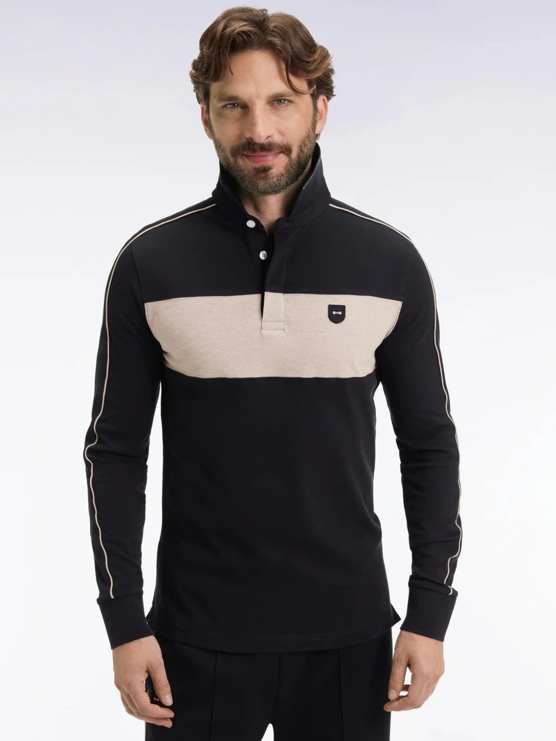 polo-manches-longues-eden-park-noir-homme-face-zoom