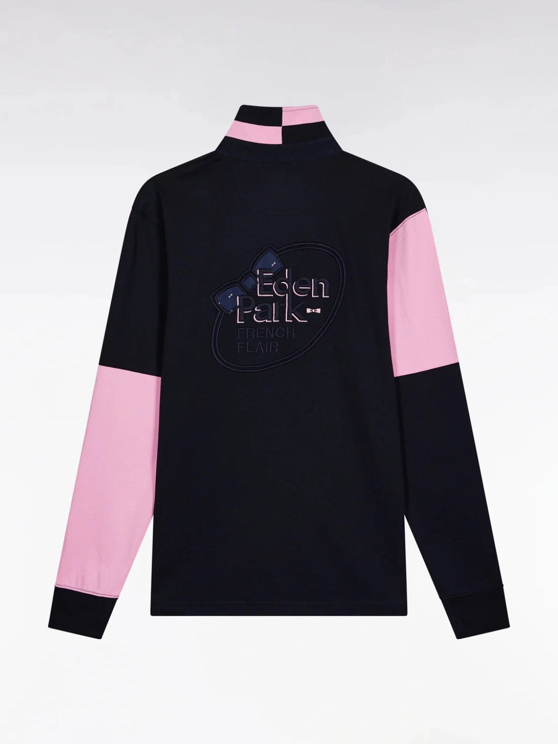 polo-manches-longues-eden-park-rose-marine-homme-a-plat