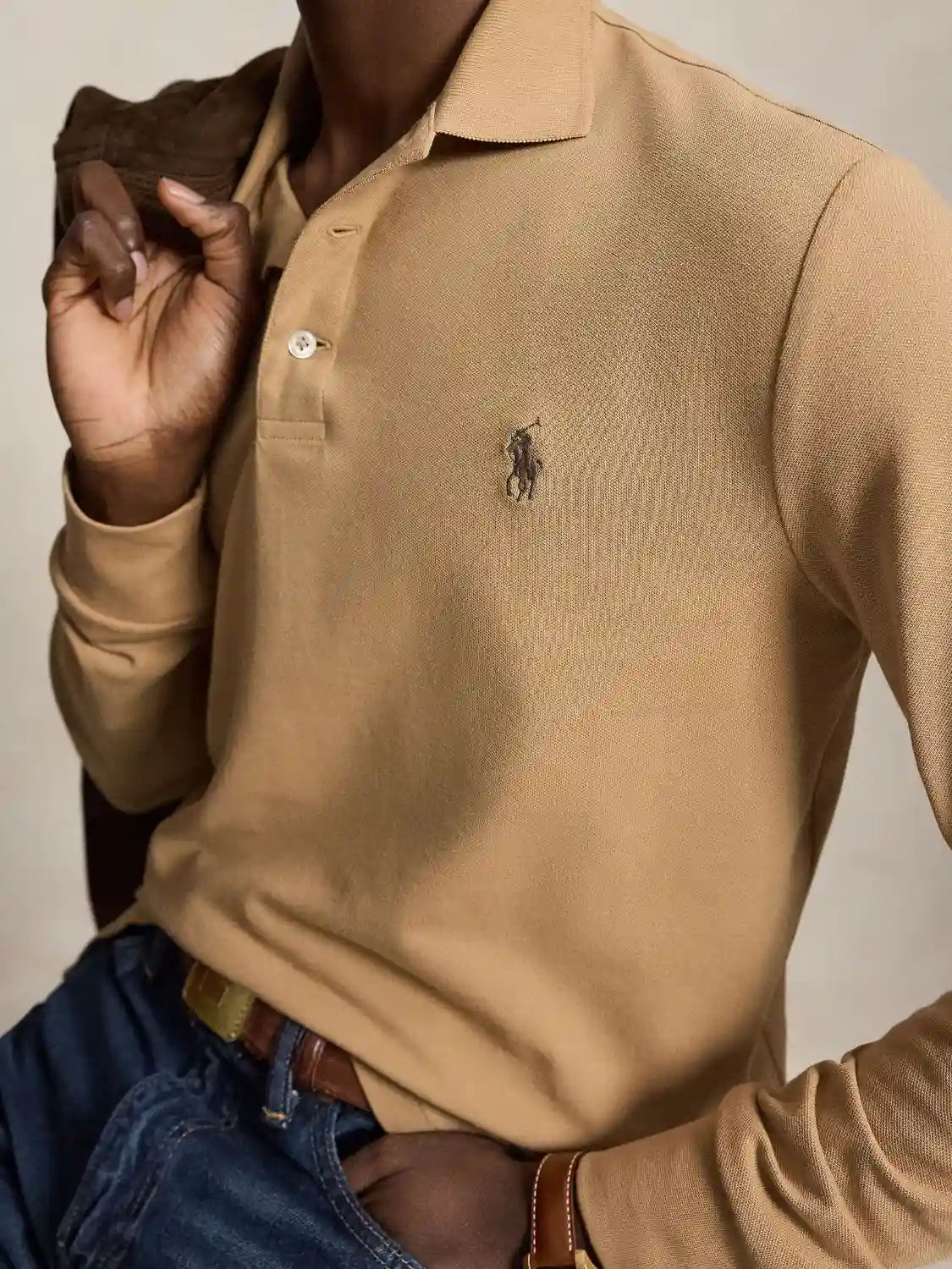 polo-manches-longues-ralph-lauren-marron-zoom-710955081500