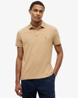 polo-tommy-hilfiger-beige-homme-MW0MW17770GXV-face