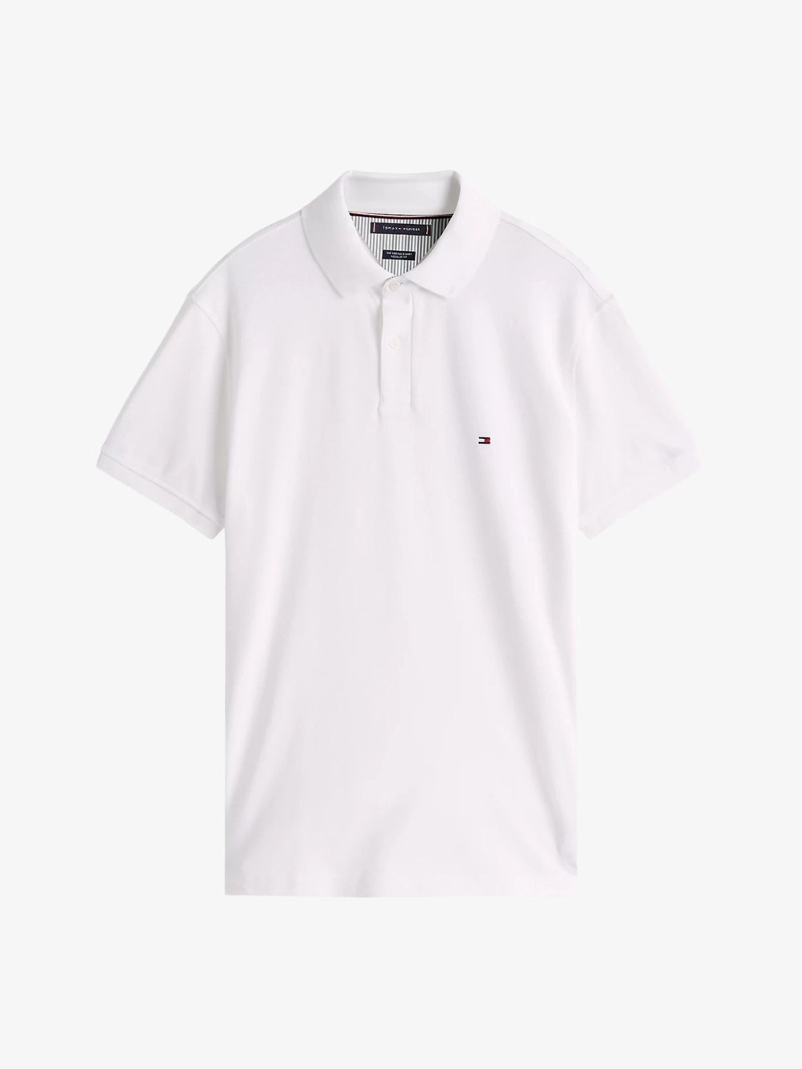 polo-tommy-hilfiger-blanc-homme-MW0MW17770YBR-a-plat